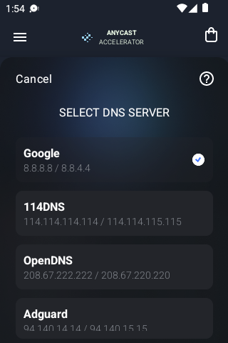 anycast连不上android下载效果预览图